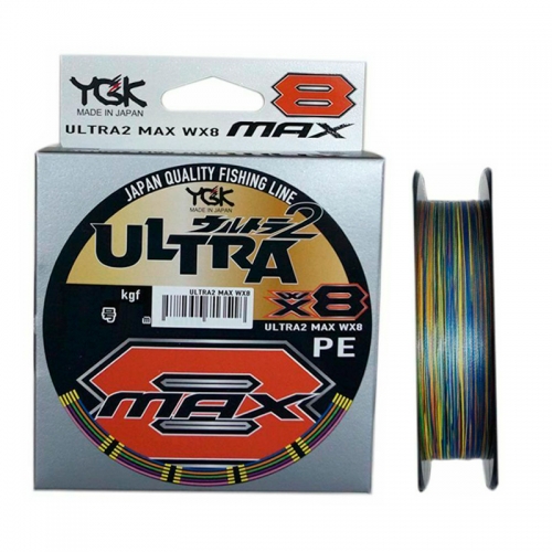Леска плетеная YGK Ultra2 Max WX8 150м 0.8