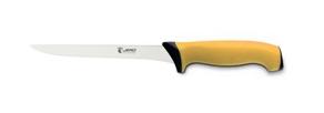 Нож кухонный слайсер для тонкой нарезки  22 см.TR JERO жёлтая рукоять