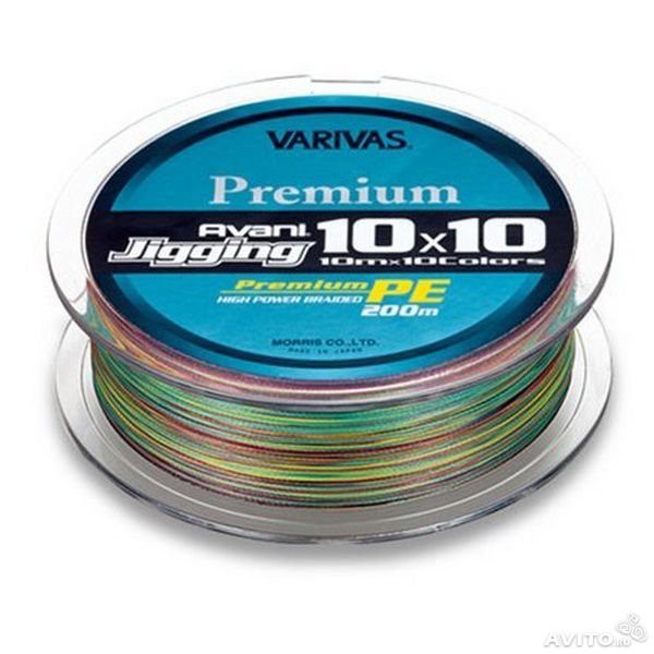 Леска Varivas Avani Jigging 10x10 Premium PE 200м 1,5