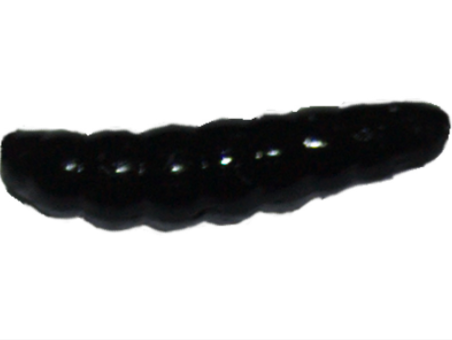 Мягкая приманка Pike Hunter Maggot 0.6" 1,5см 009 Black