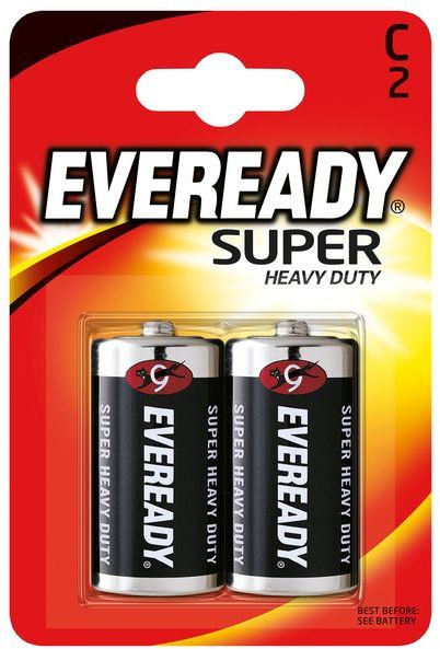Батарейка Energizer Eveready Батарейки R14 C (2 шт)