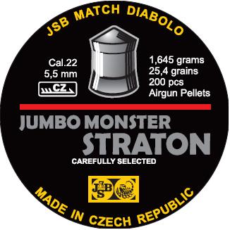 Пуля пневматическая 5,5 мм JSB Diabolo Straton Jumbo Monster 1,645гр (150 шт)