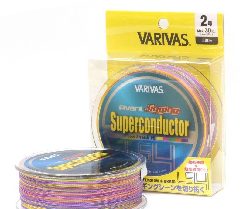 Леска плетеная Varivas Avani Jigging Super Conductor PE 300м 1.0