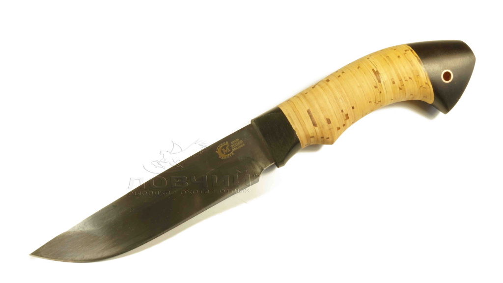 Нож "Ястреб" (Х12МФ, береста)