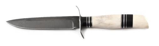 Нож "НКВД" (Х12МФ, кость, эбонит)