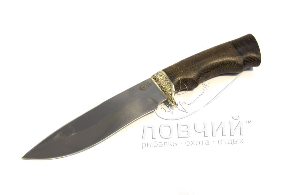 Нож "Близнец" (95х18) венге, литьё