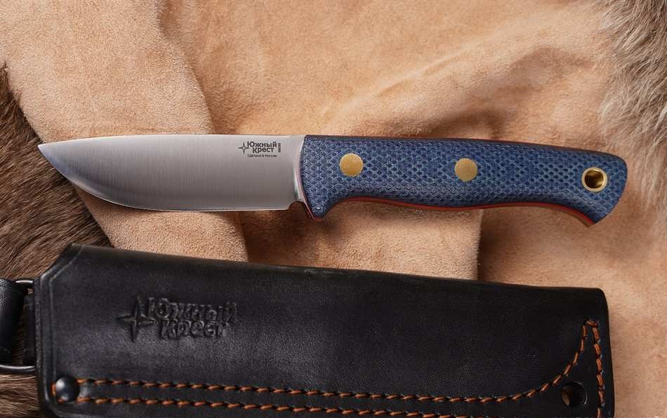Нож Caribou 222.1556 (N690) Конвексная заточка, Фултанг