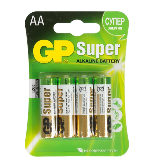 Батарейка GP Super Alkaline AA 4шт