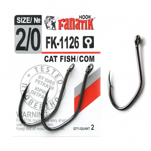 Крючок Fanatik Cat Fish FK-1126 №6/0