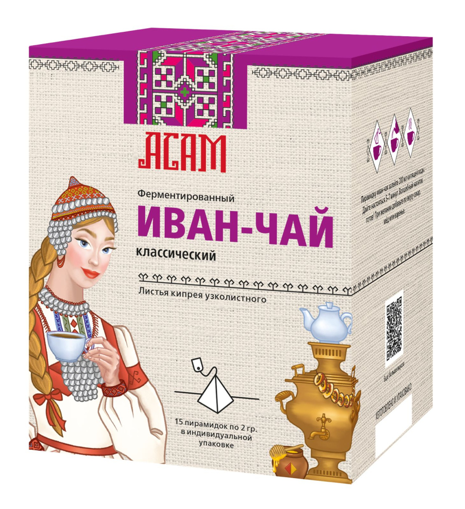 Чай Асам Иван-Чай классический пирамидки 15шт.