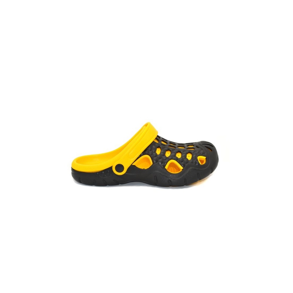 Пантолеты Eva-Shoes Комби Спринт черно-желтый р.42-43