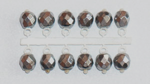 Микро-бис кристалл 4,2 мм. графит коротк, (12 штук)