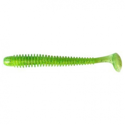 Мягкая приманка Pike Hunter Ribbed Worm 4.6" 11,7см 030 Kiwi Chartreuse 4шт