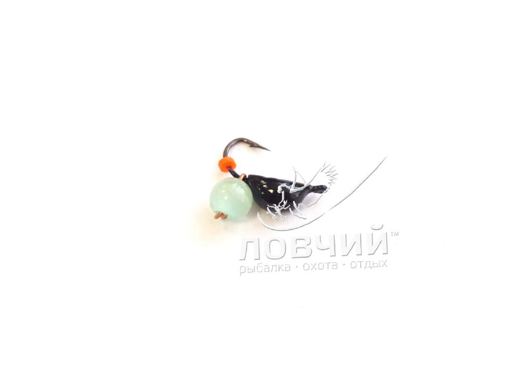 Мормышка Зеленый мыс Личинка кор.+кош.глаз.№2 Г45