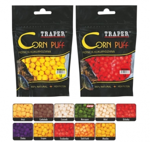 Кукуруза воздушная Traper Corn puff Strawberry (8мм./20гр.)