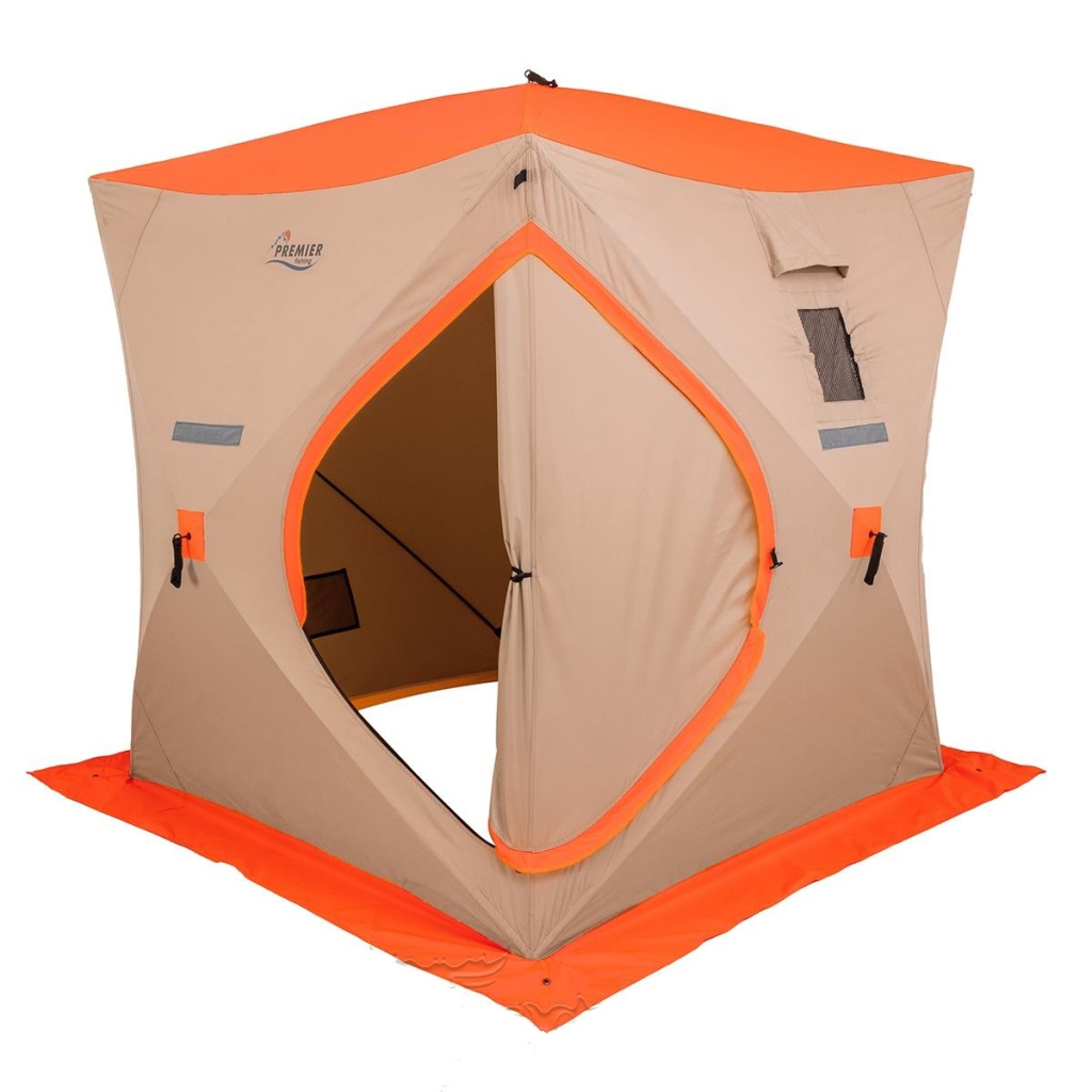 Палатка зимняя Куб 1,8х1,8 Orange Premier PR-412-M