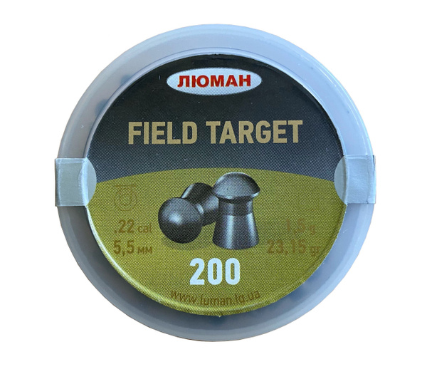 Пуля пневматическая 5,5 мм Люман "Field Target 1,5" (200 шт.)