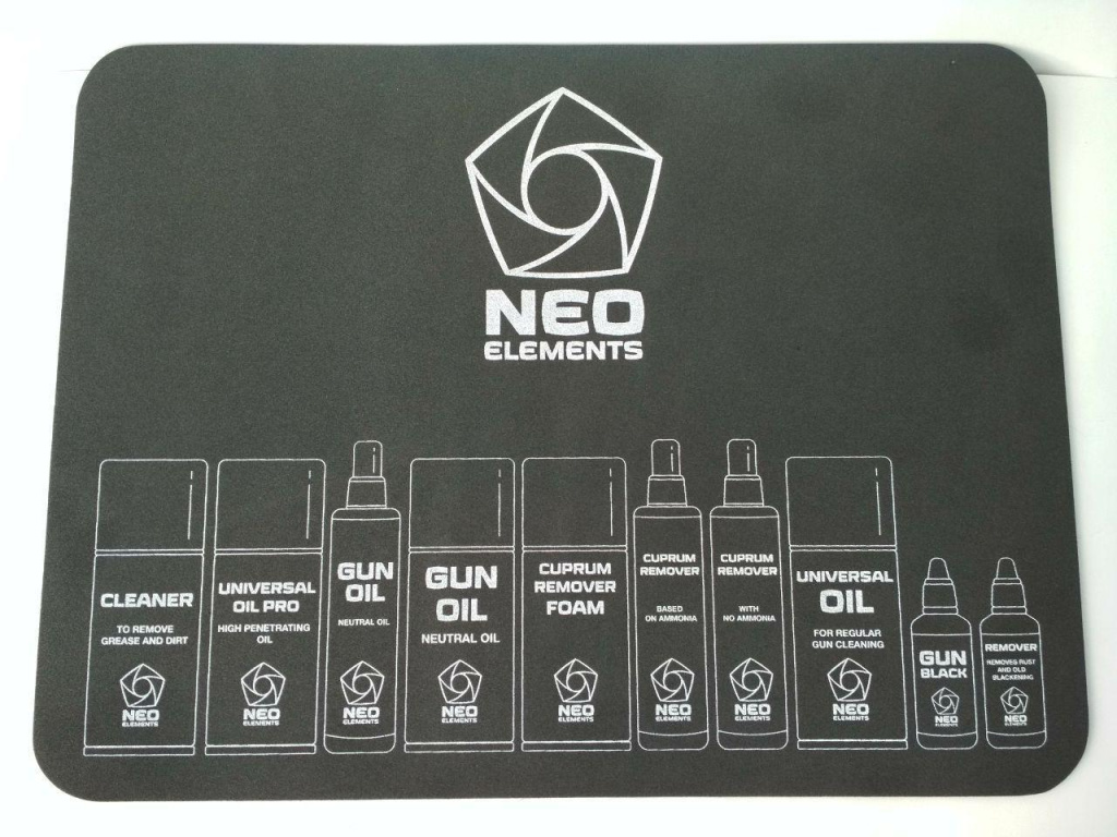 Коврик для чистки оружия Neo elements 40х30 см 