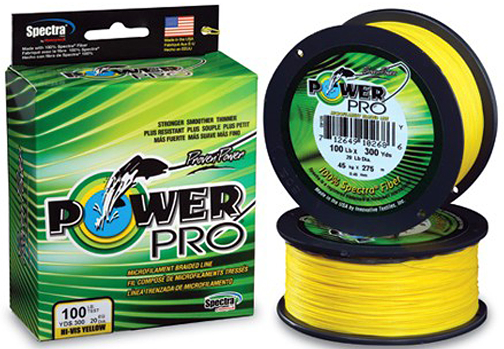 Леска Power Pro 135м 0,13/yellow