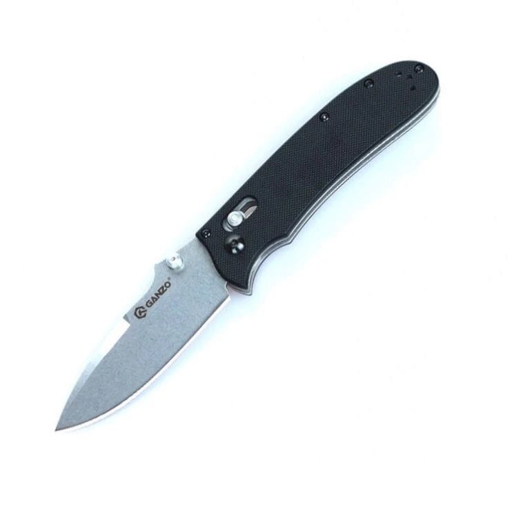 Нож складной туристический Ganzo G704-BK