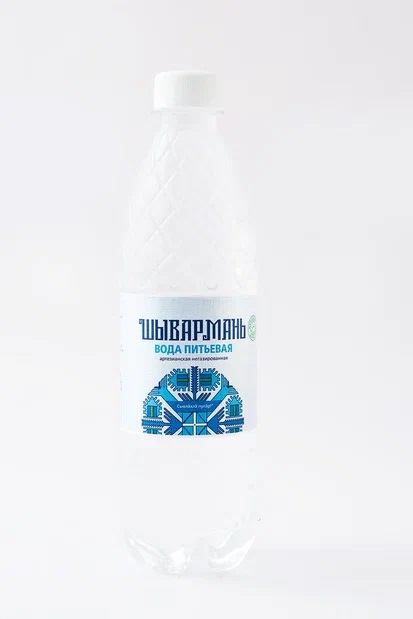 Вода питьевая артезианская негазированная Шывармань 0,5л.