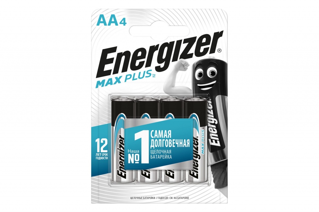 Батарейка Energizer Max Plus E91AA 4шт