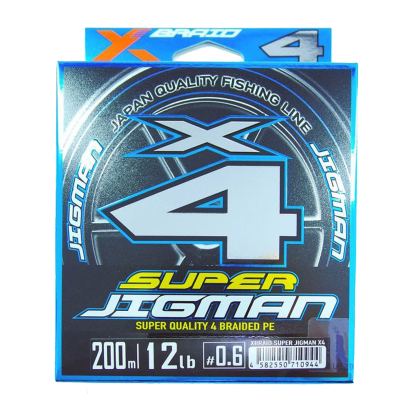 Леска плетеная YGK X-Braid Super Jigman X4 200м-2.5