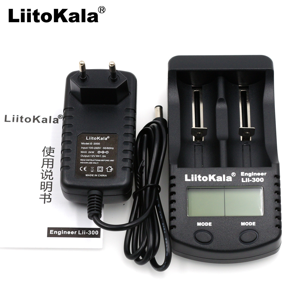 Зарядное устройство LiitoKala Lii-300 2х18650