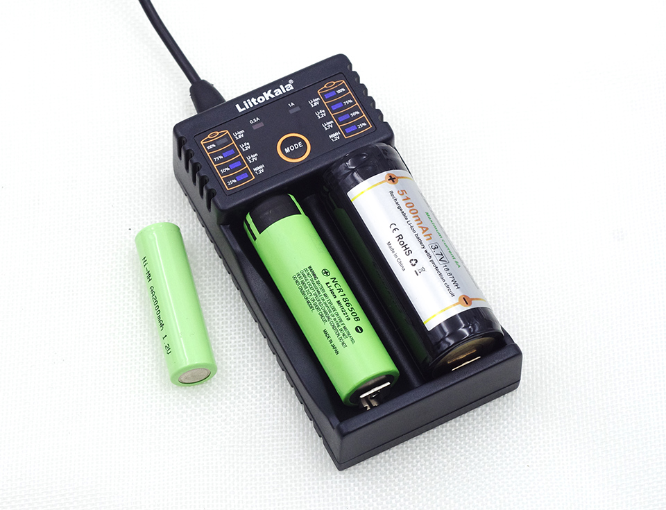 Зарядное устройство LiitoKala Lii-202 2х18650
