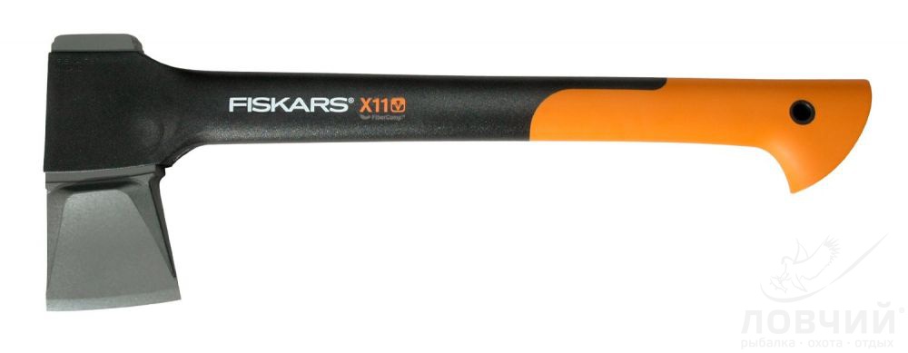 Топор-колун Fiskars Х25 + нож строительный