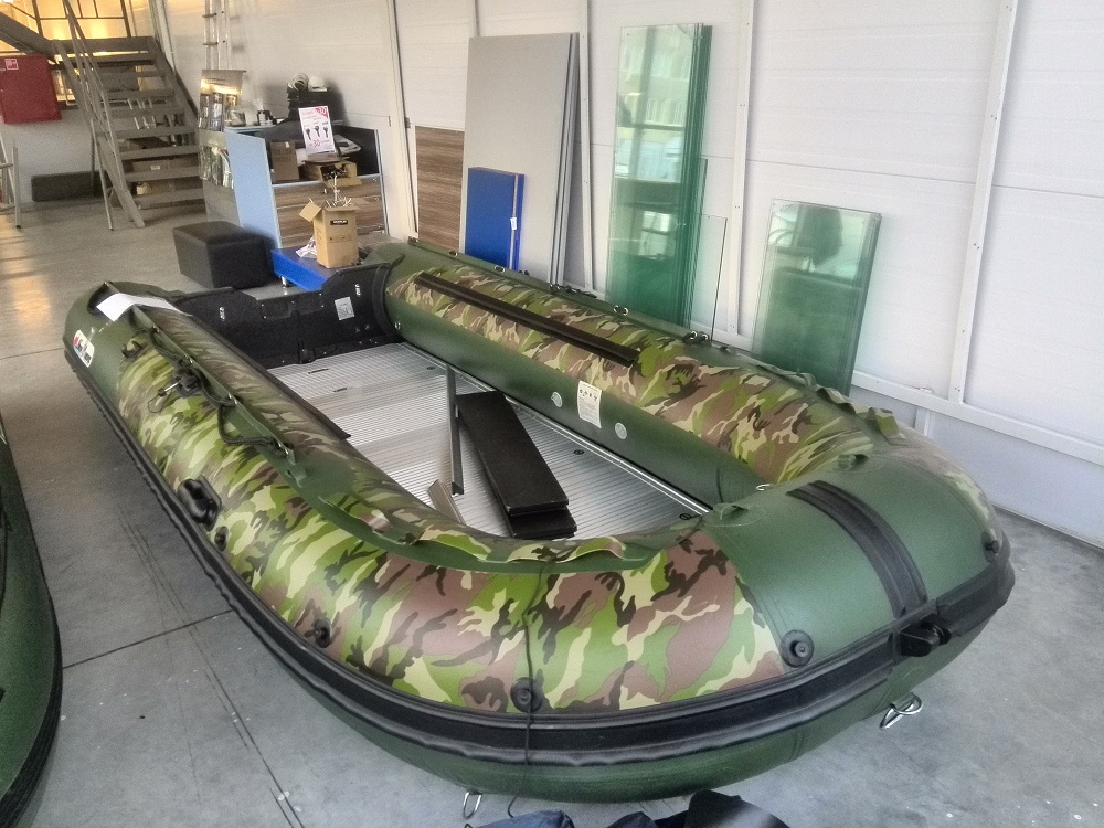 Лодка надувная Sun Marine SDP 420 (military/green) УЦЕНКА