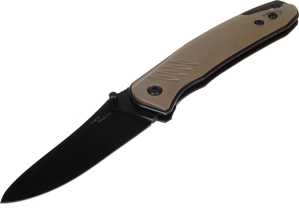 Нож складной Mr. Blade Hit (black S/W tan) по заказу К. Калашников