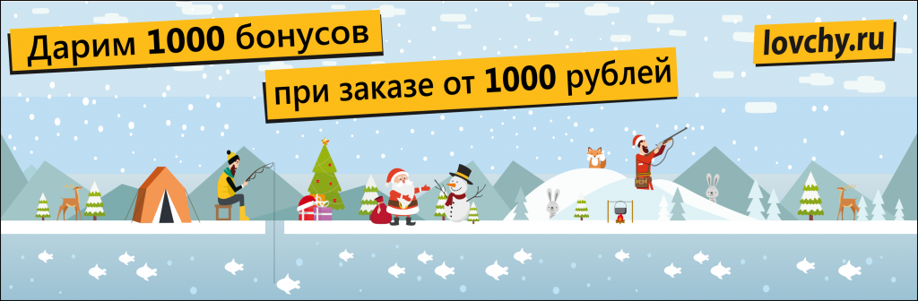Соверши покупку от 1000 рублей и получи 1000 бонусов в подарок!