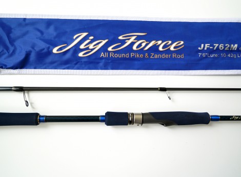 Удилище спиннинговое Hearty Rise Jig Force II JF-762M (230см 10-42гр)