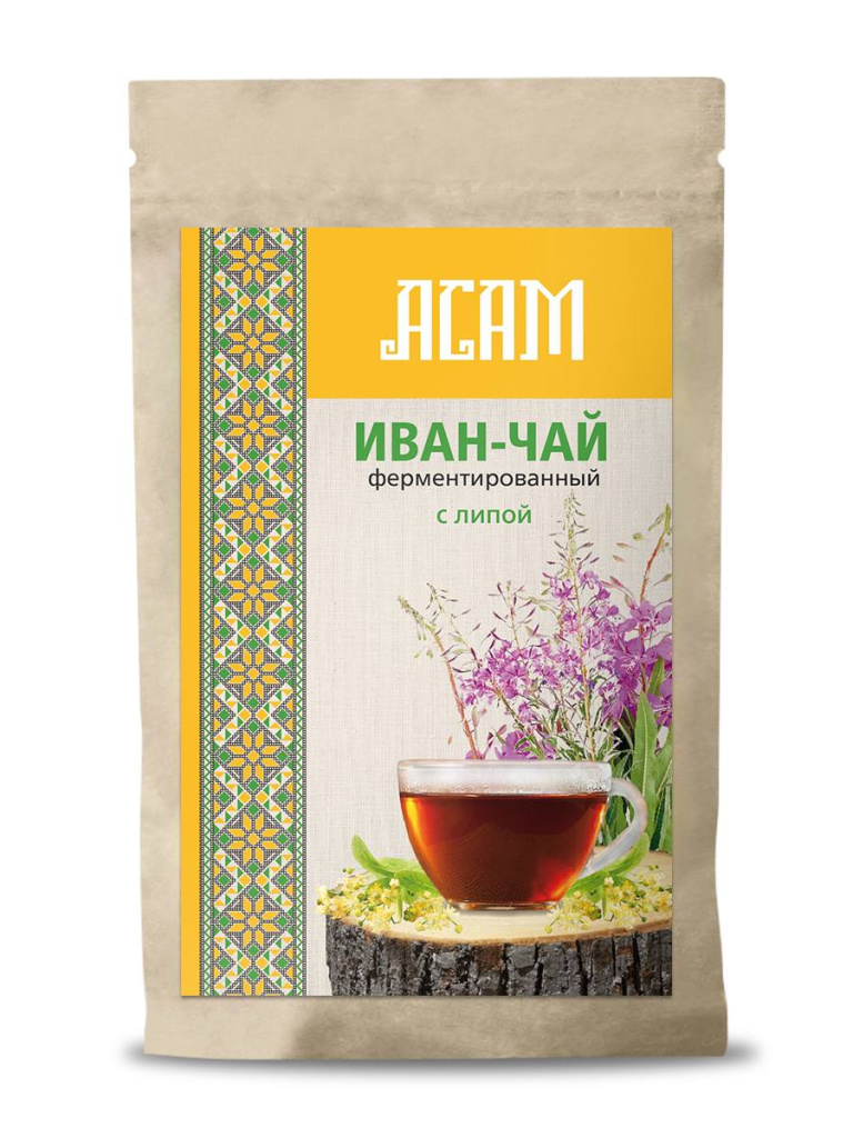 Чай Иван-чай Асам крупнолистовой с липой 100гр