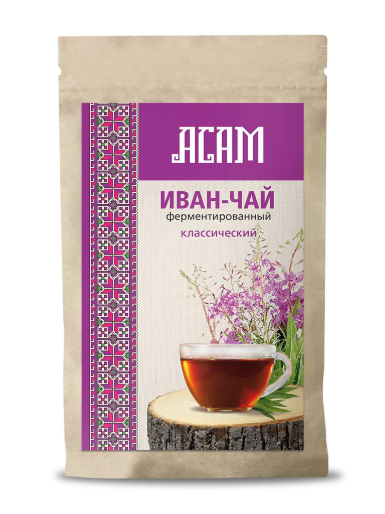 Чай Иван-чай ферментированный Асам крупнолистовой 100гр.