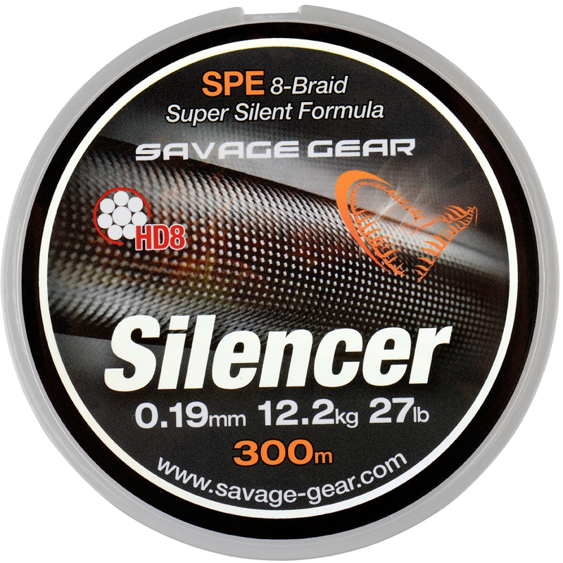 Шнур Savage Gear Silencer grey 300м 0,32мм