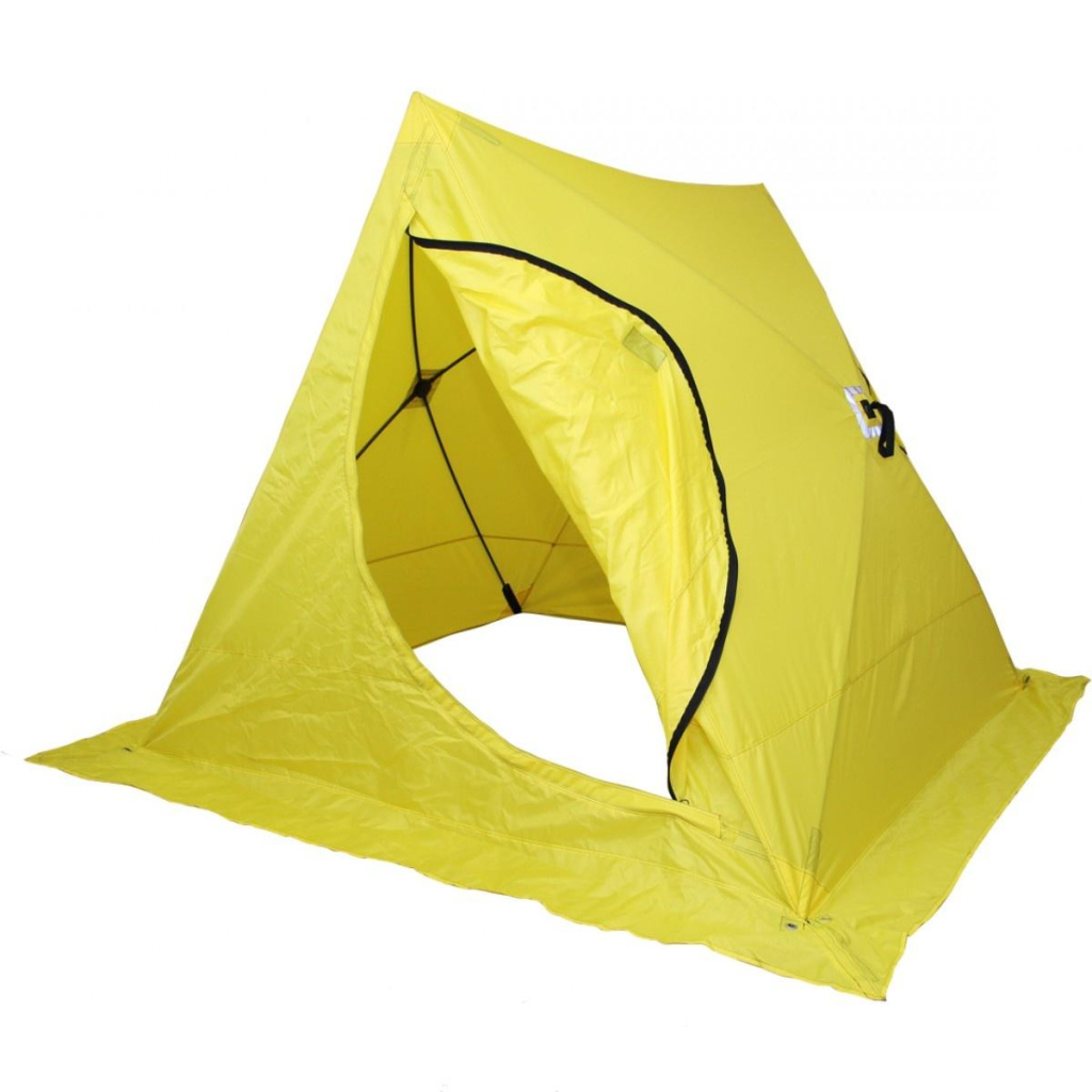Палатка зимняя двускатная Helios Delta yellow