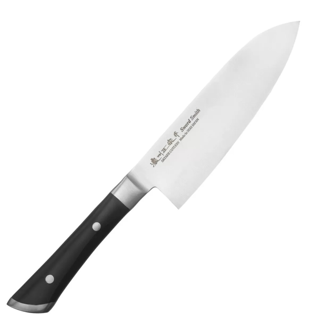 Нож кухонный Сантоку Satake Hiroki
