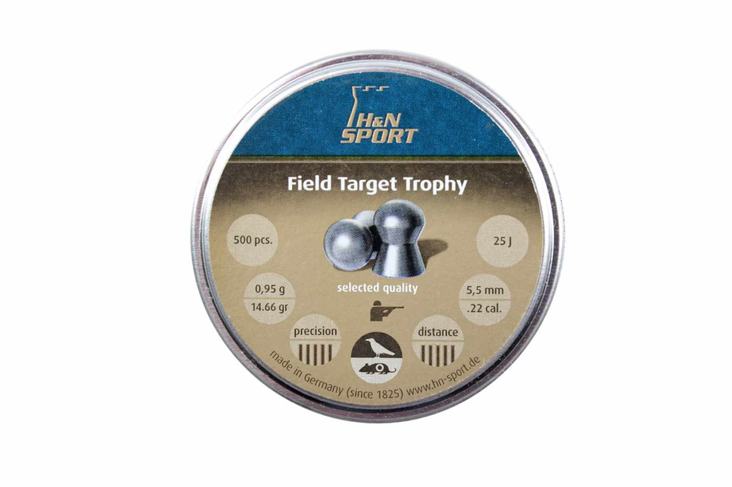 Пуля пневматическая 5,53 мм "H&N Field Target Trophy" (500шт)