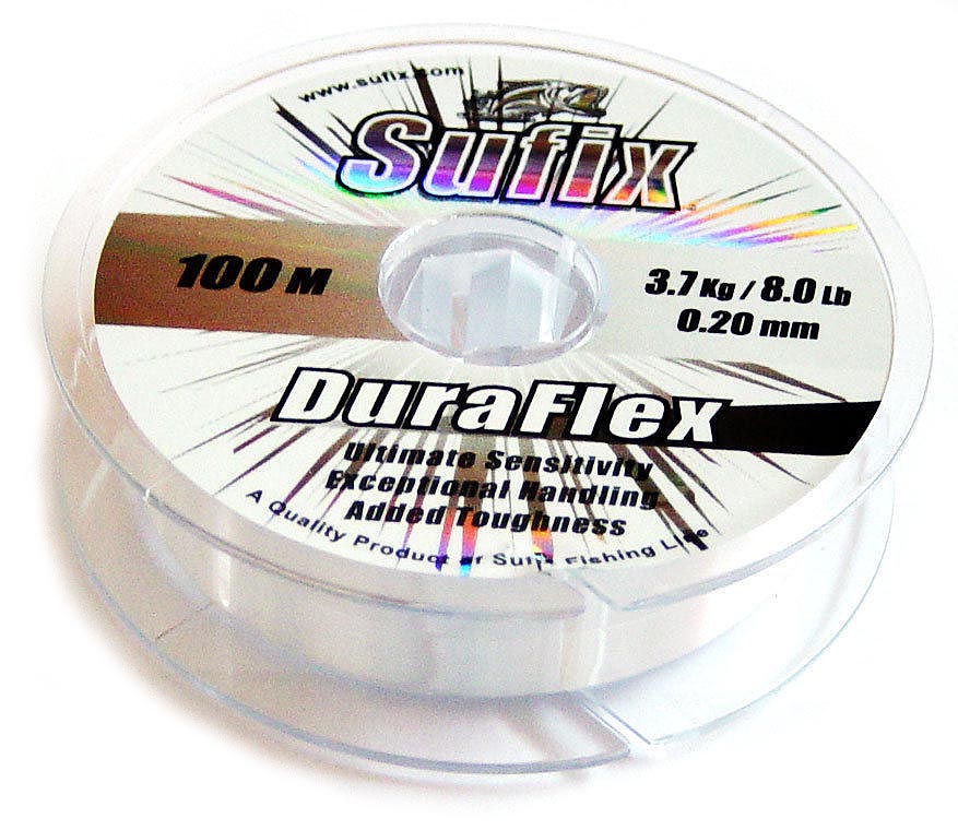 Леска Sufix Duraflex x10 100м 0,2