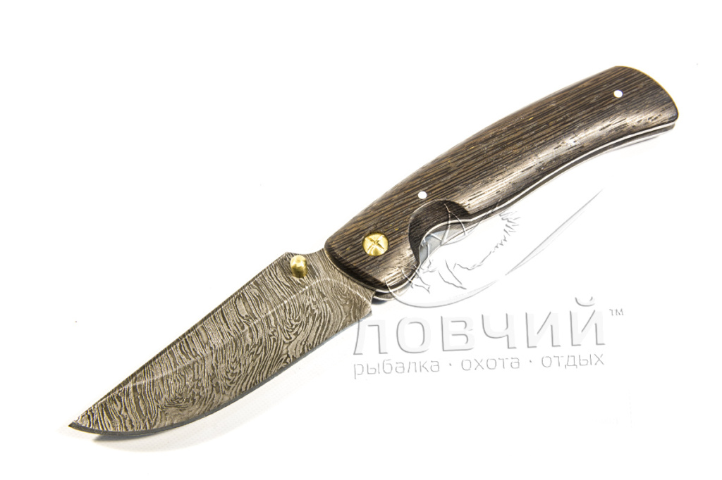 Нож складной "Аляска" (Дамаск)