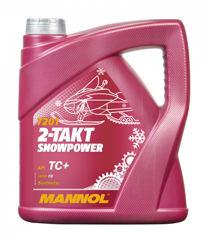 ГСМ Mannol SnowPower 2T 4л синтетика